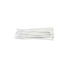 Coliere plastic 2.5x120mm 100buc alb Well