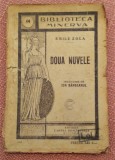 Doua Nuvele. Biblioteca Minerva Nr. 44 - Emile Zola, Alta editura