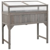 Cumpara ieftin Strat inaltat cu sera, 110x54x120 cm, lemn masiv de brad