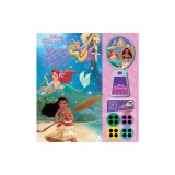 Disney Princess: Moana, Rapunzel, and Ariel Movie Theater Storybook &amp; Movie Projector
