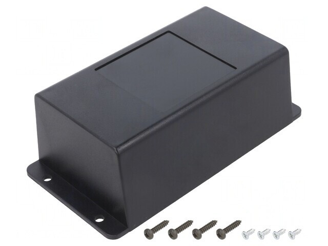 Carcasă Universală ABS Neagră 69x133x45mm