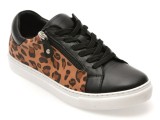 Cumpara ieftin Pantofi sport FLAVIA PASSINI negri, 24025, din piele naturala