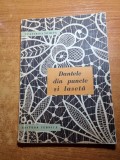 Dantele din Puncte si Laseta - Carte Hobby 1964, 104 Pagini - Editie Veche