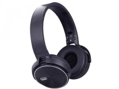 Casti audio Bluetooth DJ 12E50 BT negru Trevi foto