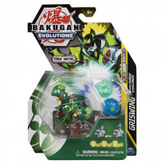 Bakugan Platinum Powerup S4 Griswing Nano Shadow Si Nano Lancer foto