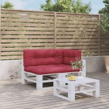 Cumpara ieftin Perne de paleți, 3 buc., roșu vin, material textil