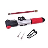 Mini pompa pentru bicicleta, minge, Portabila, accesorii incluse, ATU-083315, Oem
