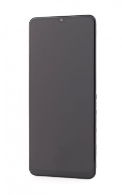 LCD Samsung Galaxy A12, A125F, A127, Negru, BOE SM- A022F V01, Service Pack foto