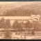 Baile Baltatesti Jud.Neamt 1912 - carton marmorat foarte frumos, printata, circulata la Buzau, timbru intact, stampile lizibile, Editura Saraga