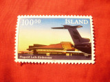 Serie 1 valoare Islanda 1987 - Aviatie, Nestampilat