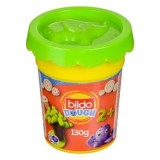Plastilină Verde &icirc;n Pahar cu Capac și Formă Model Animal, 130g, CMCLASS