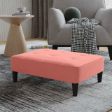 Cumpara ieftin Taburet, roz, 78x56x32 cm, catifea