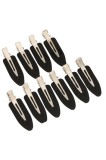 Set 10 Agrafe de Par Negre - Accesorii Coafor Femei, Fixare Sigura