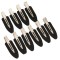 Set 10 Agrafe de Par, Negre
