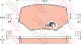 Set placute frana,frana disc SUZUKI VITARA Cabrio (ET, TA) (1988 - 2002) TRW GDB3132