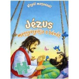 J&eacute;zus meggy&oacute;gy&iacute;tja a b&eacute;n&aacute;t - 4 darab puzzle-t tartalmaz