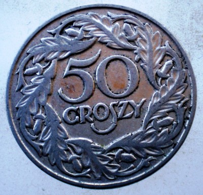 7.974 POLONIA 50 GROSZY 1923 foto