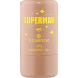 Iluminator stick cu textura de jeleu Superman 02 Mighty, 9.5g, Essence