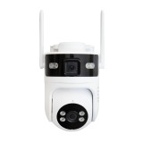 Cumpara ieftin Aproape nou: Camera supraveghere video PNI IP892S WiFi dual lens 2MP + 2MP