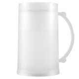 Halbă Bere, Plastic, Capacitate 460ml, Potrivită pentru Congelator, Oem