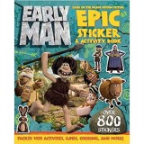 Early Man Sticker and Activity Book Giant, Based on Film, Director Nick Park, Age 9-12