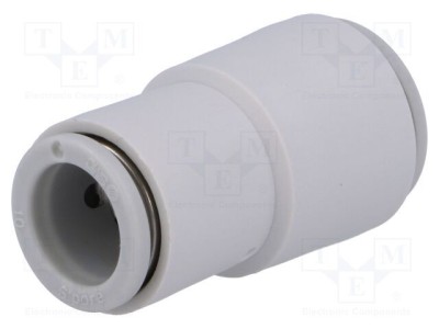 Racord push-in simplu SMC reducţie 1&amp;divide;10bar polipropilenă foto