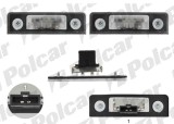 Set lampa numar Skoda Octavia II (1Z5), 10.2008-12.2013 Combi; Roomster/Praktik (5J), 03.2009-04.2010, Stanga=Dreapta, LED; tuning;