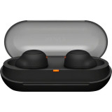 Casti In-Ear Sony WFC500B, True Wireless, Microfon, Bluetooth, IPX4, Autonomie 10 ore, Negru