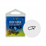 Agrafe prindere rapida L&amp;K Duo Lock Snap, 10buc (Marime Agrafa: 1)