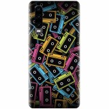 Husa silicon pentru Huawei P30, Audio Cassette Color Vector