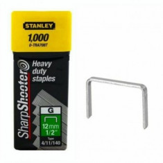 Stanley 1-TRA708T Capse de inalta calitate 12 mm / 1/2" 1000 buc. tip g 4/11/140 - 3253561054297