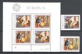 Portugalia.1979 EUROPA-Istoria PTT SE.481, Nestampilat
