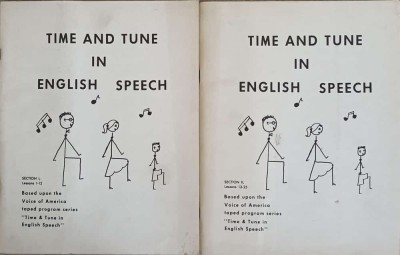 TIME AND TUNE IN ENGLISH SPEECH VOL.1-2-NECUNOSCUT-162523 foto