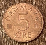 C50 - Moneda foarte veche -Danemarca - 5 ore - 1986, Europa