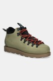 Native pantofi FITZSIMMONS femei, culoarea verde, cu toc plat, izolare usoara, 31106848-3029