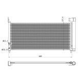 NRF Condensator, climatizare Easy FIT