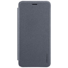 Husa telefon Flip Book Nokia Lumia 530 grey nilkin