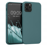 Husa Kwmobile pentru Apple iPhone 12/iPhone 12 Pro, Silicon, Verde, 53844.207, Carcasa