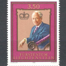 Liechtenstein.1986 80 ani nastere Principele Franz Josef II SL.181