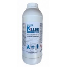 Insecticid concentrat Super Killer Forte, acțiune acaricidă, flacon 1L