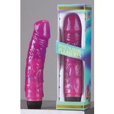 Vibrator Jelly - Mov - 20 cm