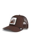 Goorin Bros șapcă de baseball din amestec de bumbac Prick Trucker culoarea maro, 101-2542
