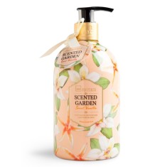 Sapun lichid cu dispenser si extract de vanilie Scented Garden IDC Institute 40195, 500ml