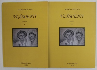 VLASCENII , roman de MARIN CRISTIAN , VOLUMELE I - II , 2020 , DEDICATIE * foto