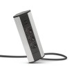 Distribuitor incorporabil de colt Delight, 3500 W, 276 x 99.5 x 51.7 mm, 2 x USB, Argintiu