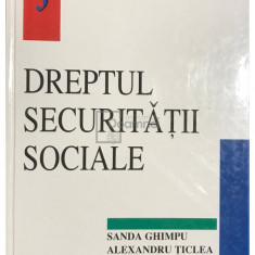 Sanda Ghimpu - Dreptul securității sociale (editia 1998)