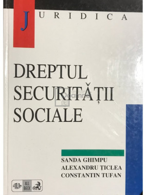 Sanda Ghimpu - Dreptul securității sociale (editia 1998) foto