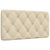 VidaXL Pernă pentru tăblie de pat, crem, 100 cm, material textil 4019210