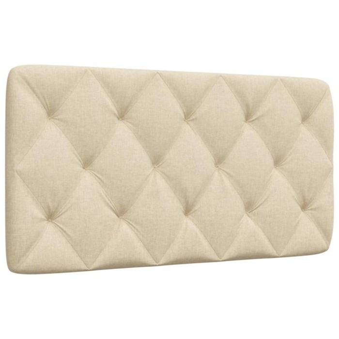 vidaXL Pernă pentru tăblie de pat, crem, 100 cm, material textil 4019210