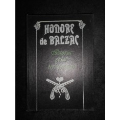 Honore de Balzac - Istoria celor treisprezece (1993, editie cartonata)